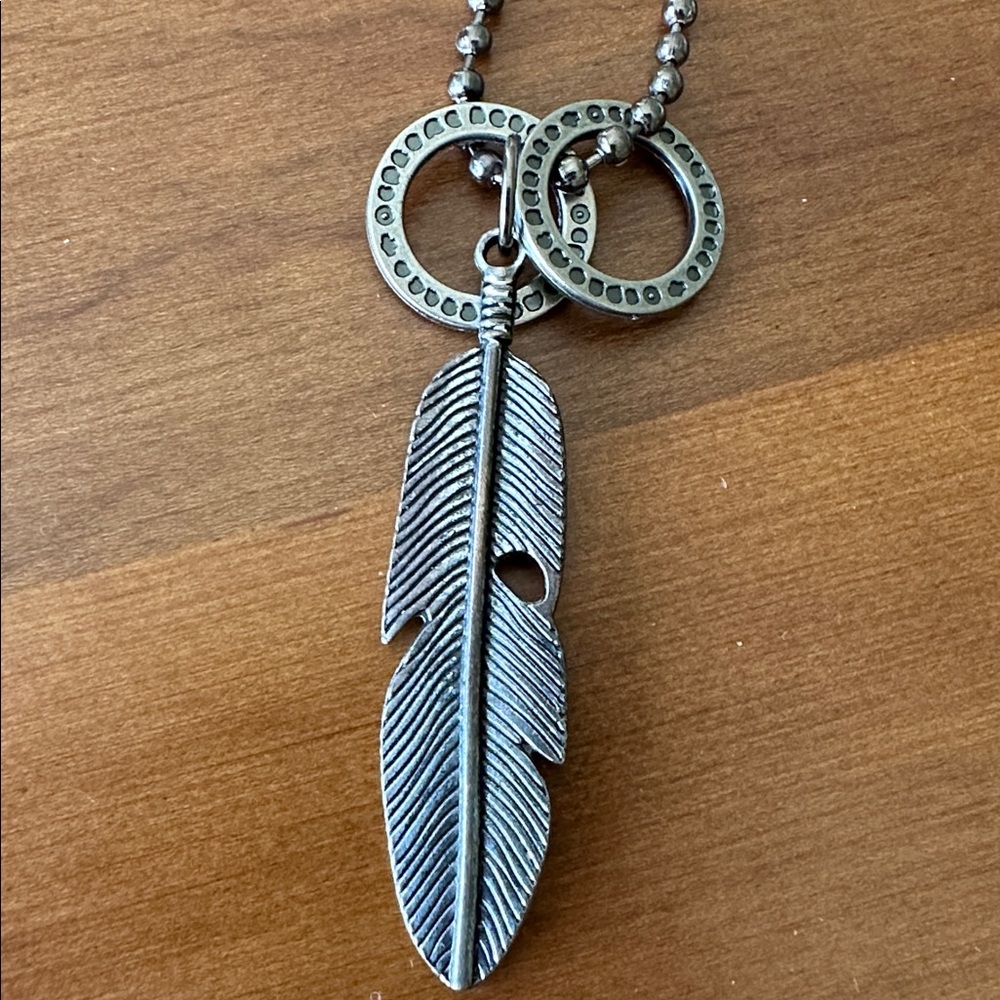 Men’s Feather Necklace
